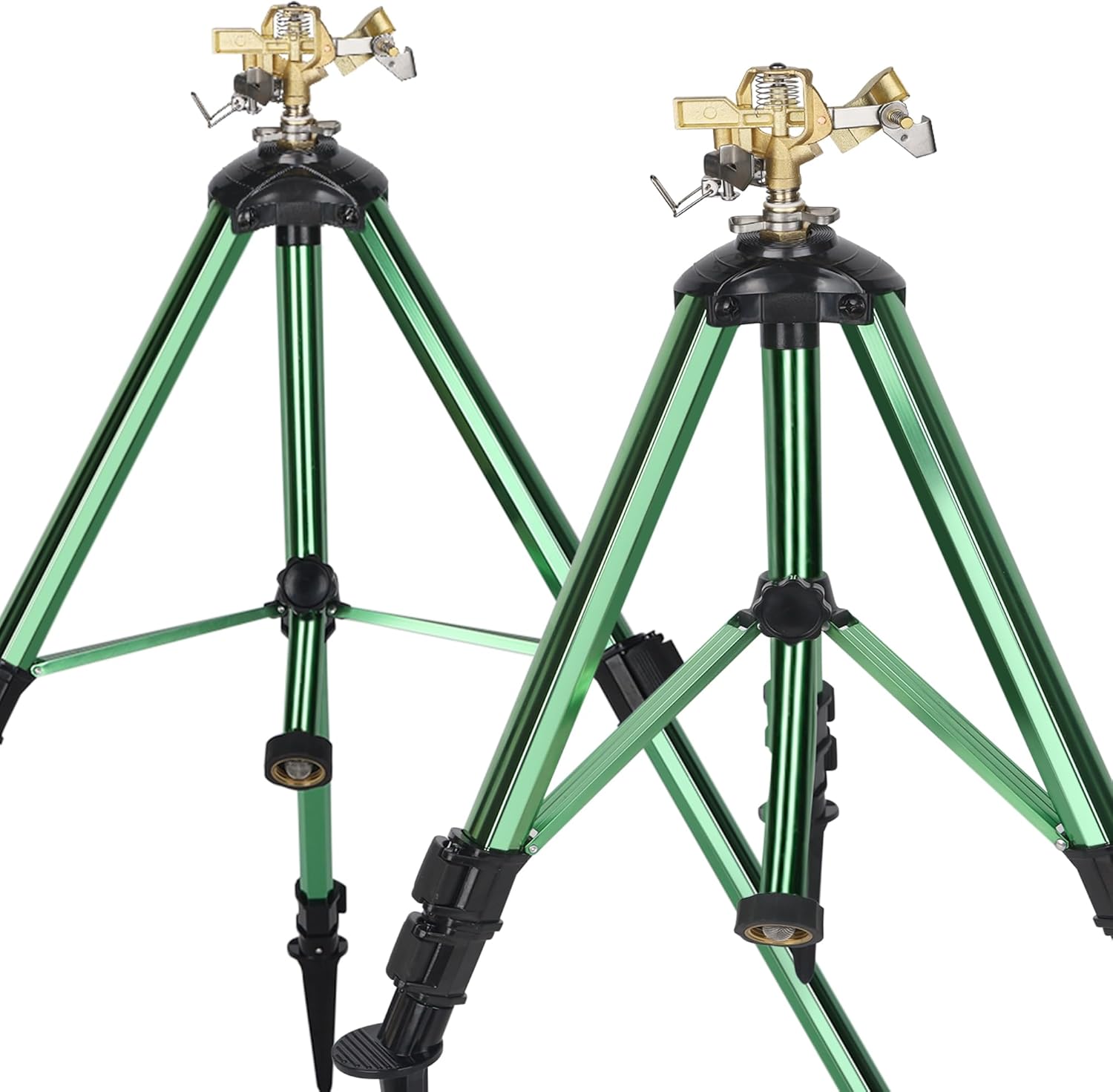 Heavy Duty Adjustable Impact Sprinkler – Large Area 360° Lawn & Garden Watering System