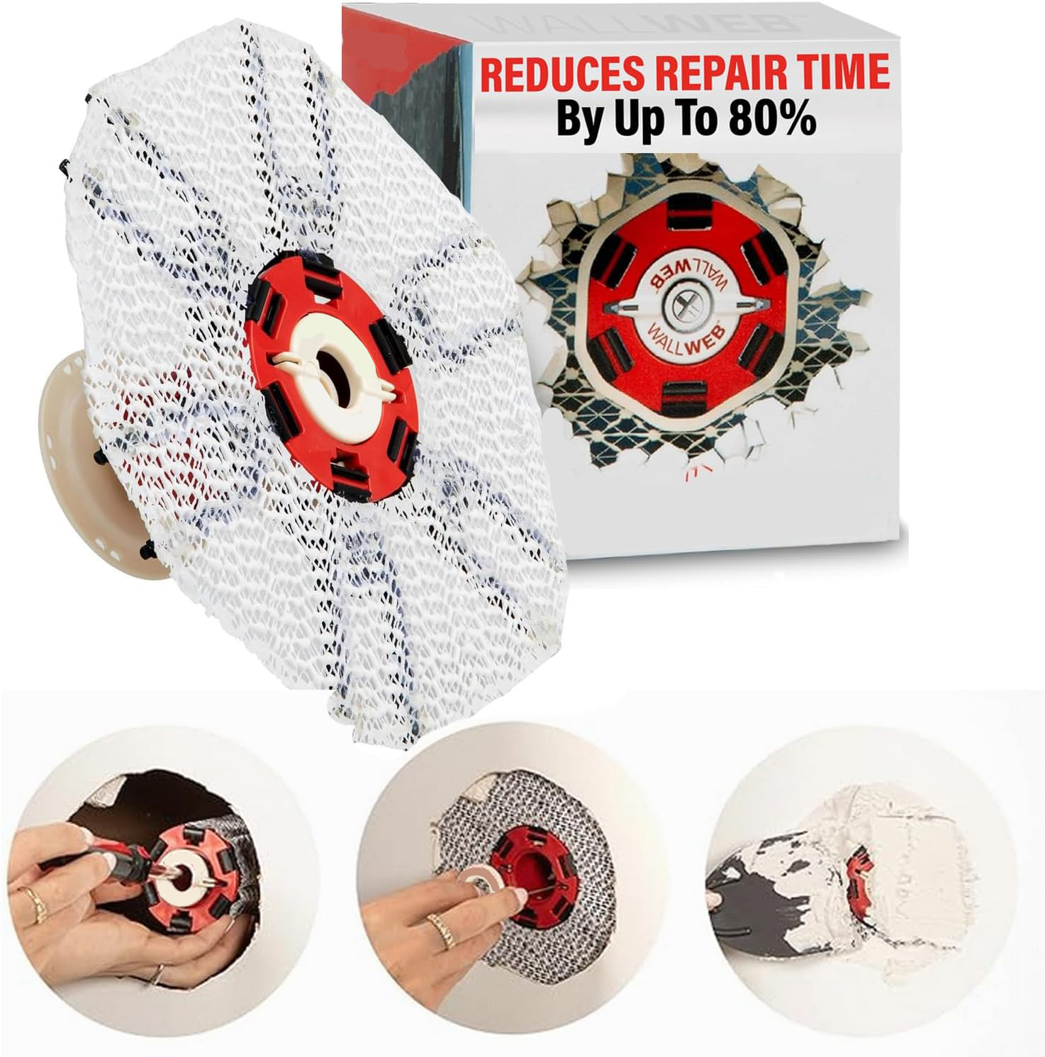 DIY Wall Repair Kit – Quick Hole Patch Solution for Smooth & Seamless Wall Fixes