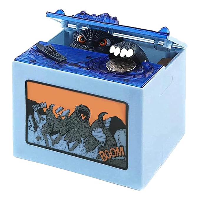 Electronic children's cash box piggy bank toy