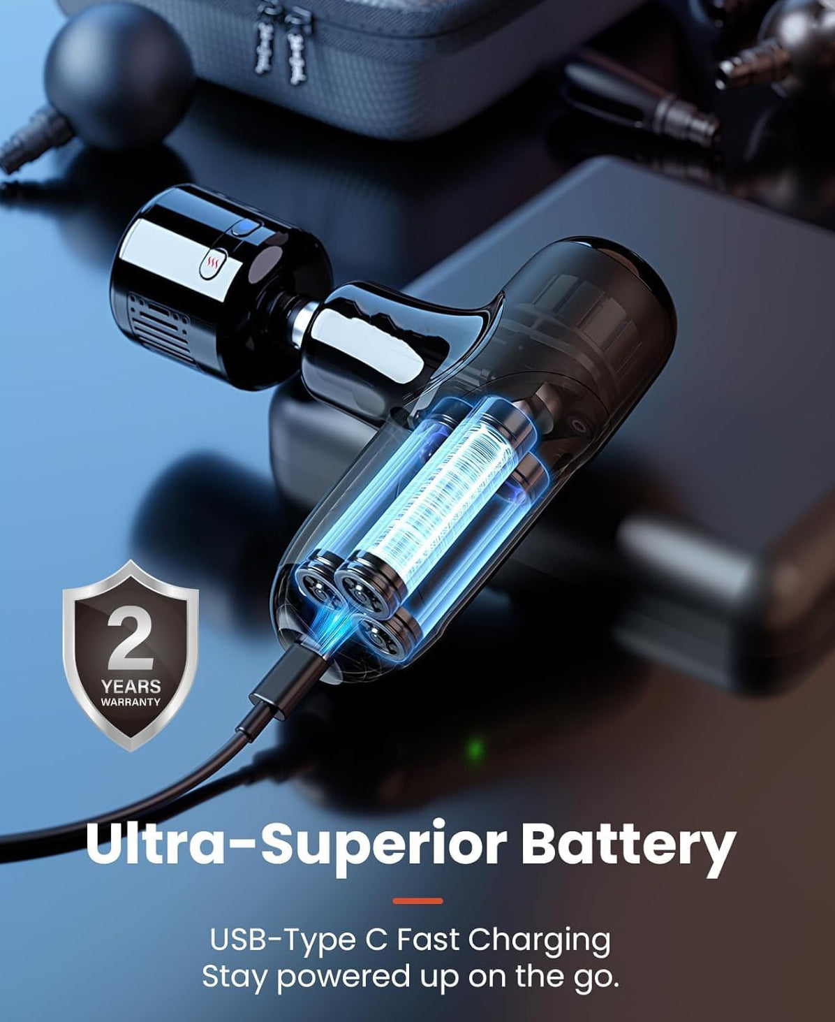 Mini Massage Gun – Hot & Cold Dual Function