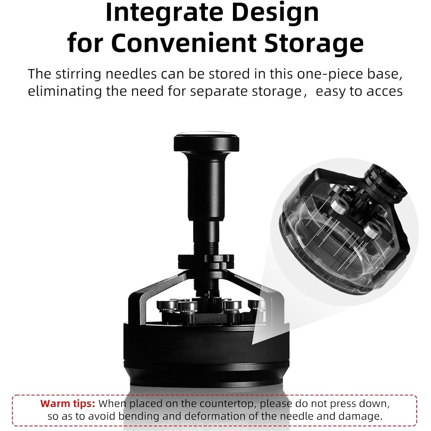 58mm Espresso Distribution Tool with Magnetic Base