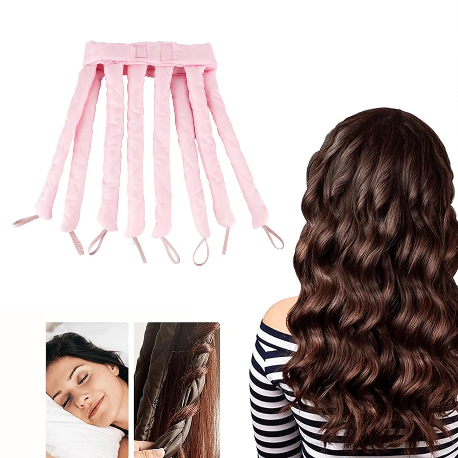 Heatless Curling Headband for Natural Waves