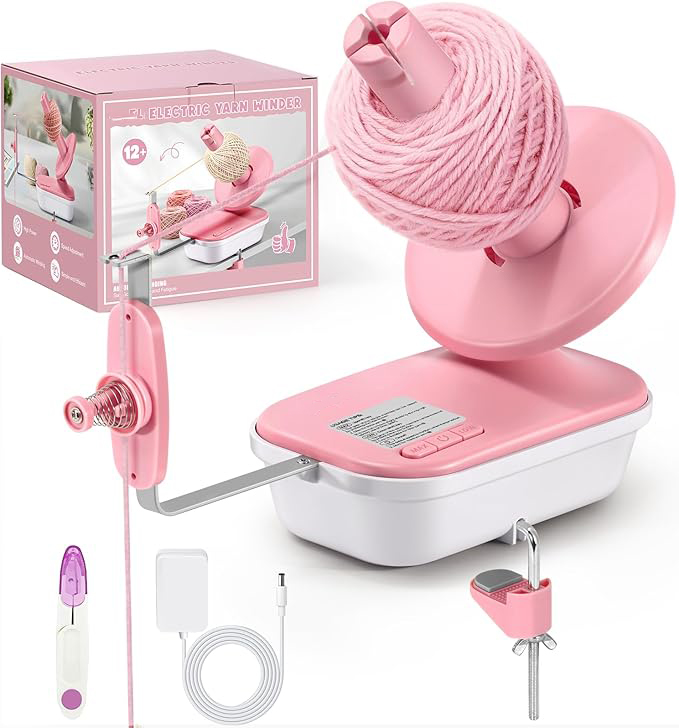 Electric Yarn Winder – High-Speed Automatic Yarn Ball Spinner