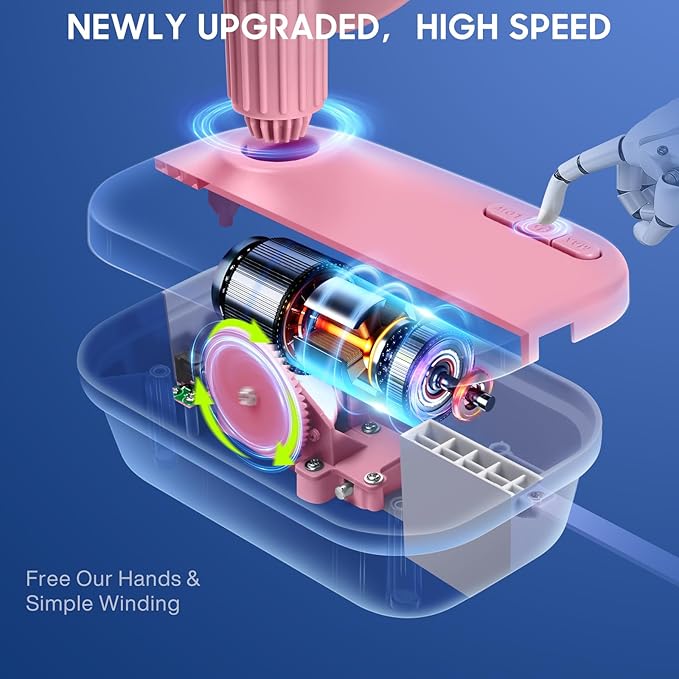 Electric Yarn Winder – High-Speed Automatic Yarn Ball Spinner