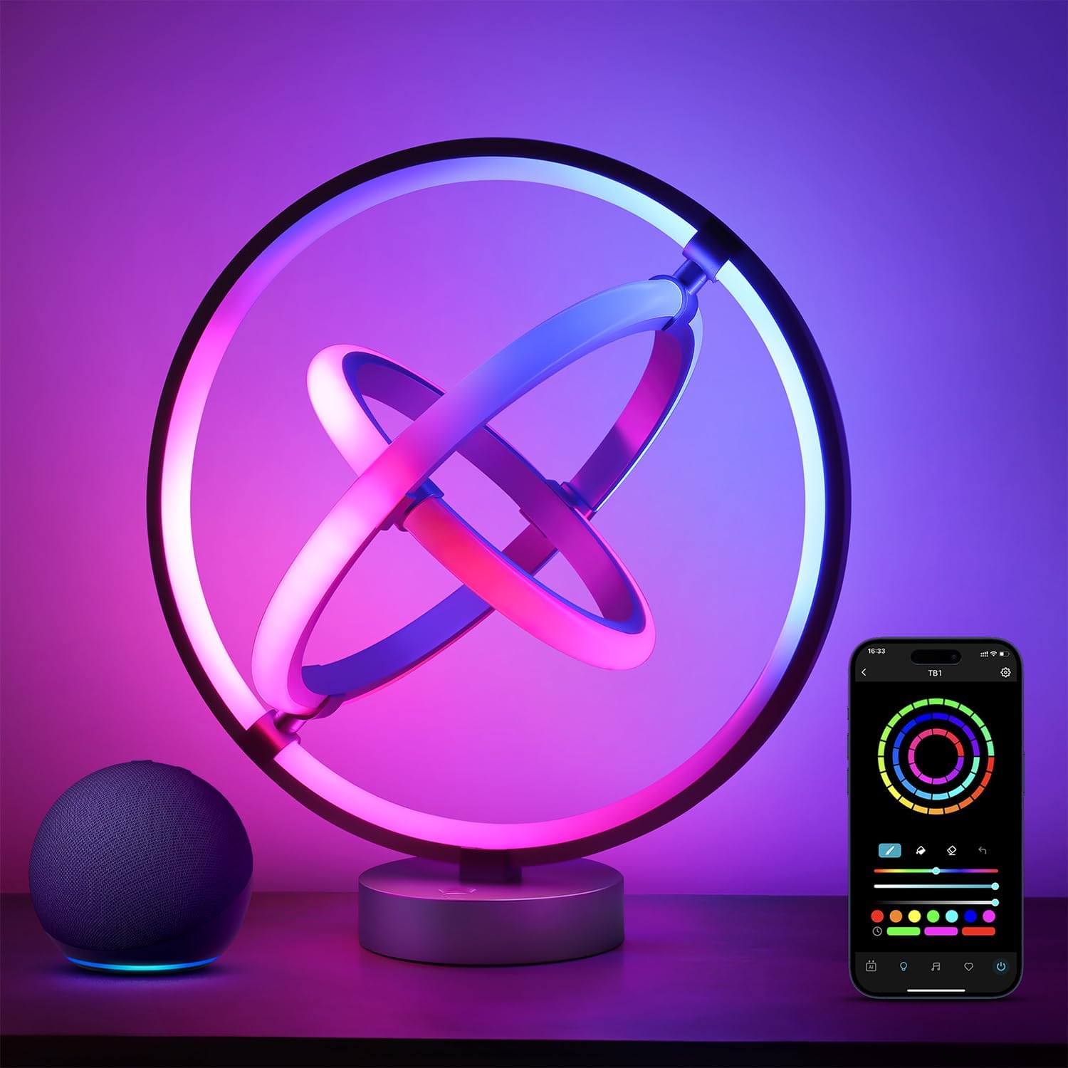 Smart RGB Music Light – Create The Perfect Atmosphere With Color & Sound Sync