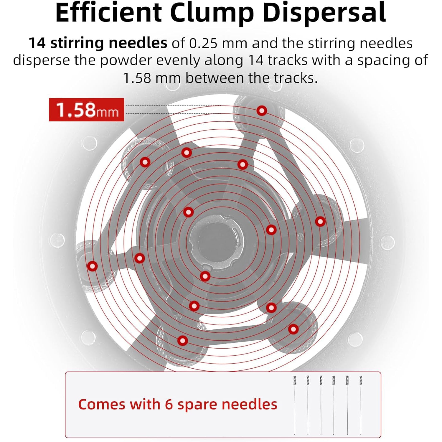 58mm Espresso Distribution Tool with Magnetic Base