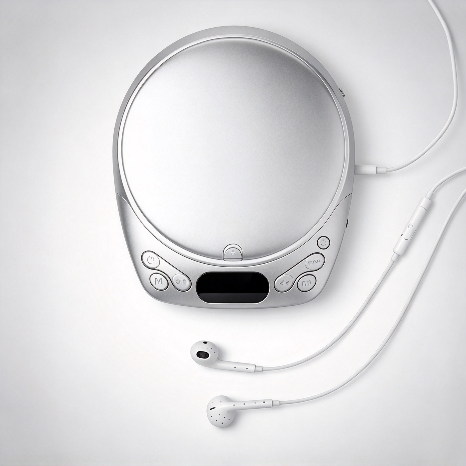 Portable CD Player – Anti-Skip, 48-Hour Battery