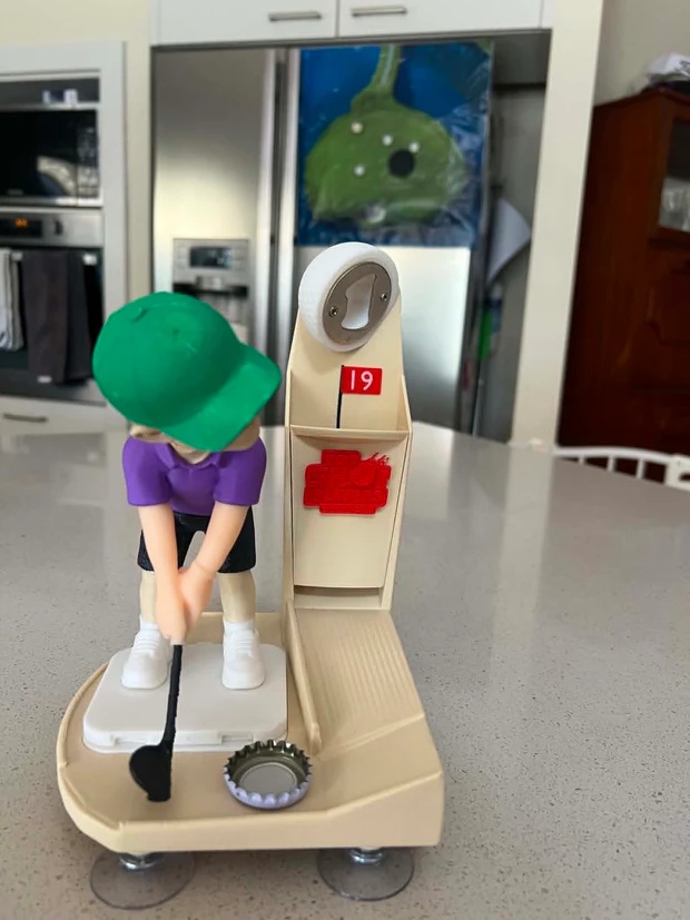 Bottle Cap Golf Shooter Collectible – Pop, Play & Compete