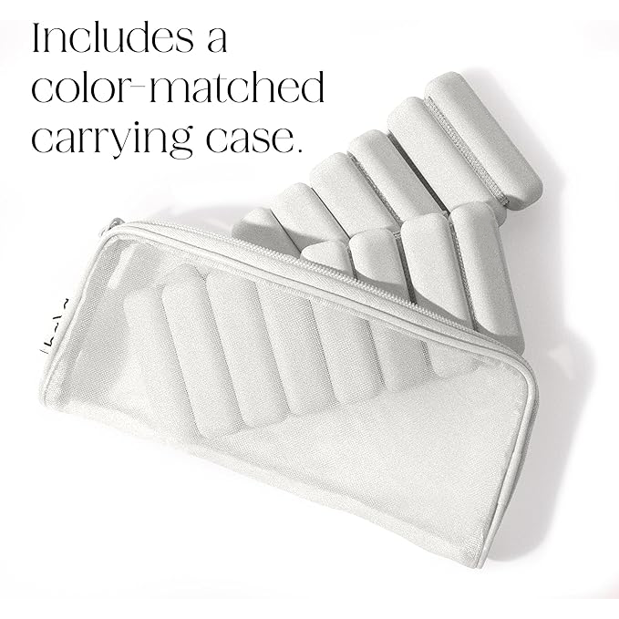 Bracelet-style wrist and ankle weighted strap with soft silicone