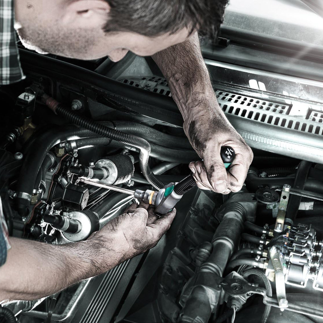 1/4" Drive Metric Ratchet Set – Multi-Function Ratchet