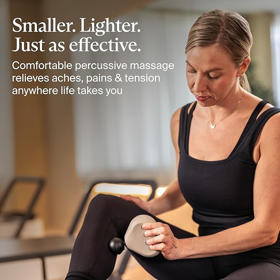 Ultra-portable ergonomic massage gun