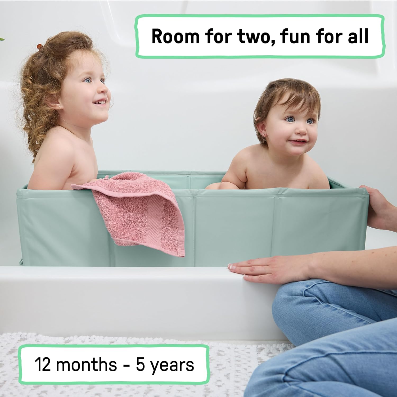 Toddler Folding Tub – Portable Baby Bathtub