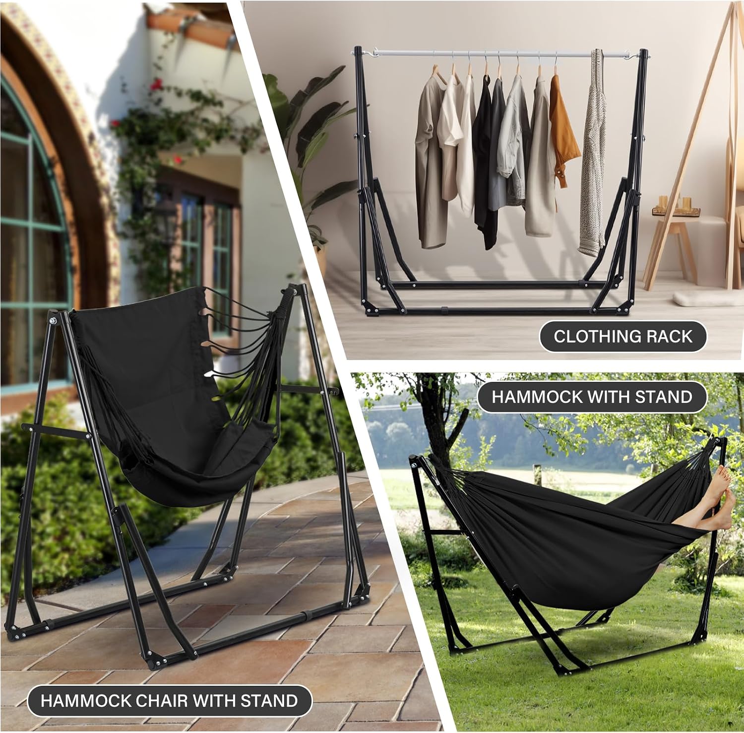 Portable hammock chair