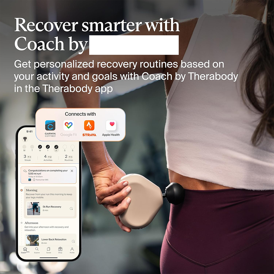 Ultra-portable ergonomic massage gun