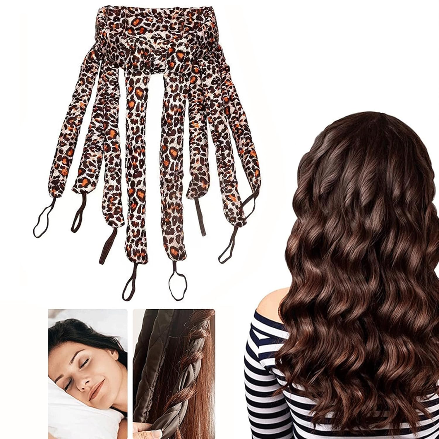 Heatless Curling Headband for Natural Waves