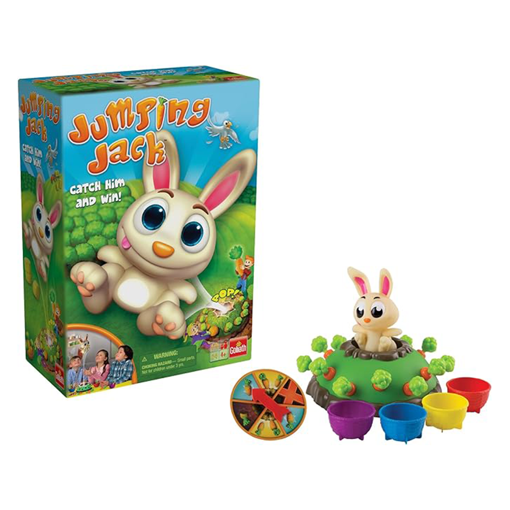 Jumping Jack - Take out a carrot and watch the Jack jumping game