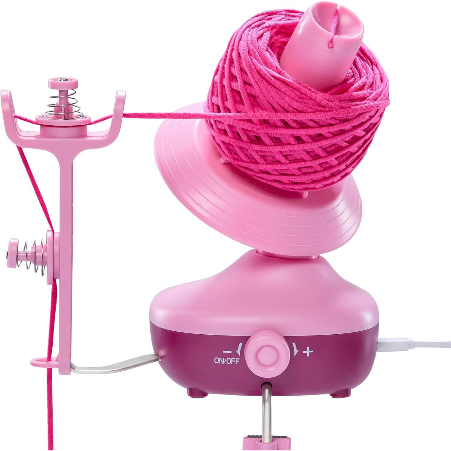 Electric Yarn Winder – Automatic Yarn Cake Winder | Dual Tension Spring