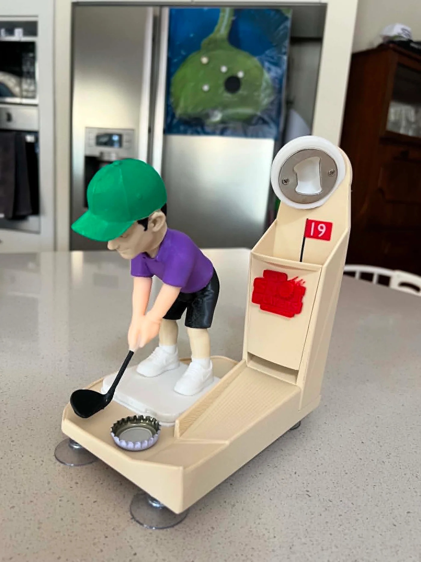 Bottle Cap Golf Shooter Collectible – Pop, Play & Compete