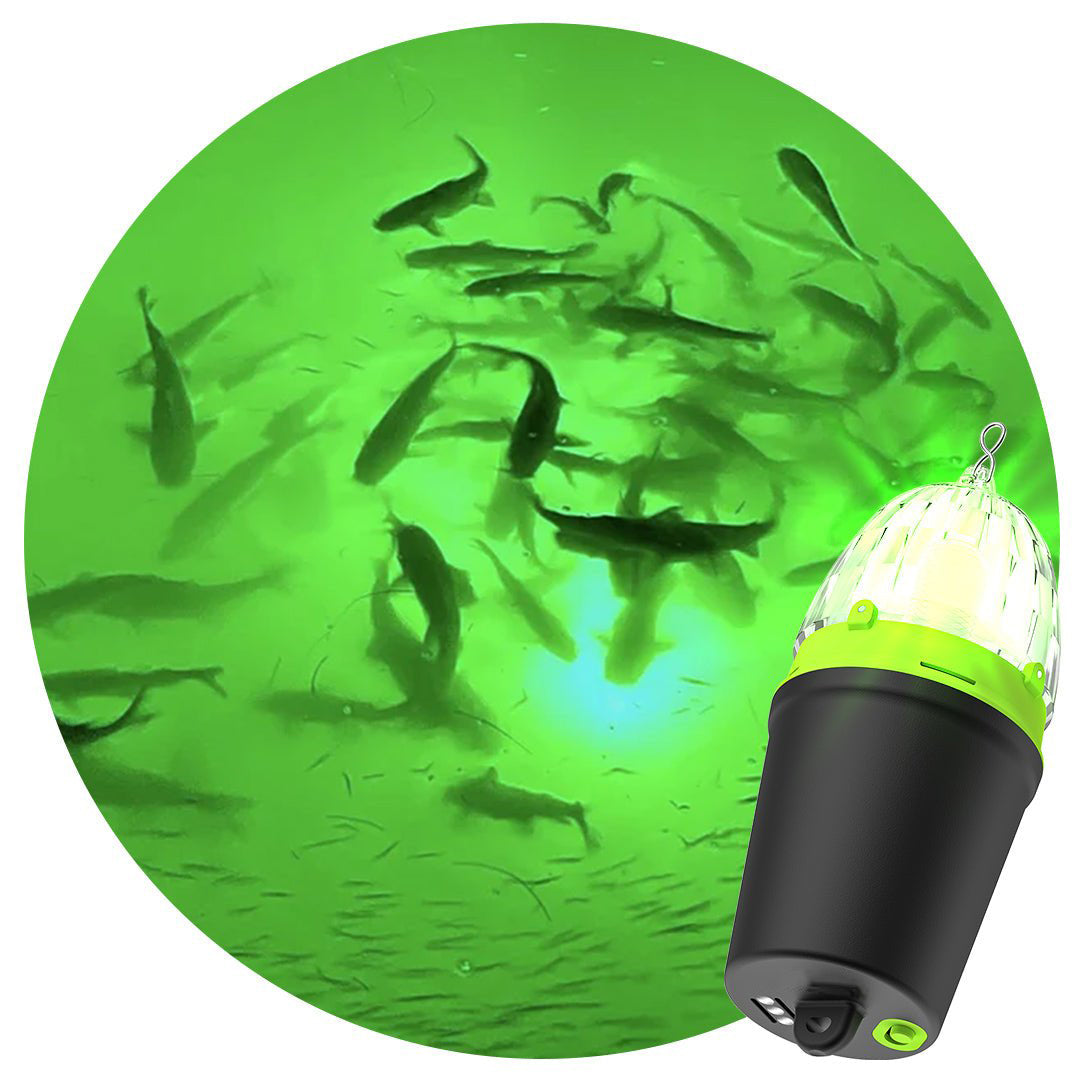 Smart Fishing Light – Sound & Light Fusion with 300m Waterproof Depth