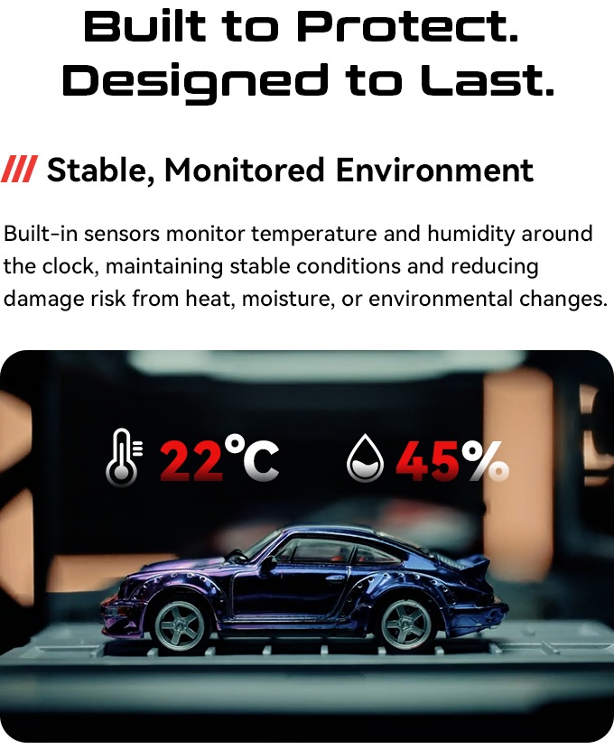 Smart Auto Parking Garage – 1:64 Scale Model Car Display System