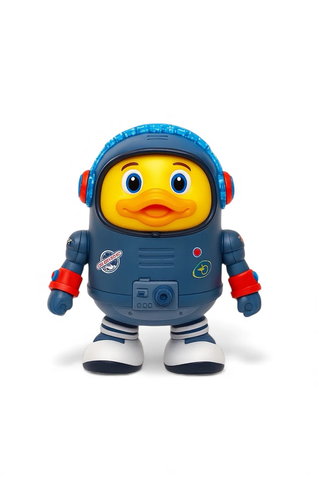Switch-Activated Dancing Space Duck Toy – Interactive Light & Music Play
