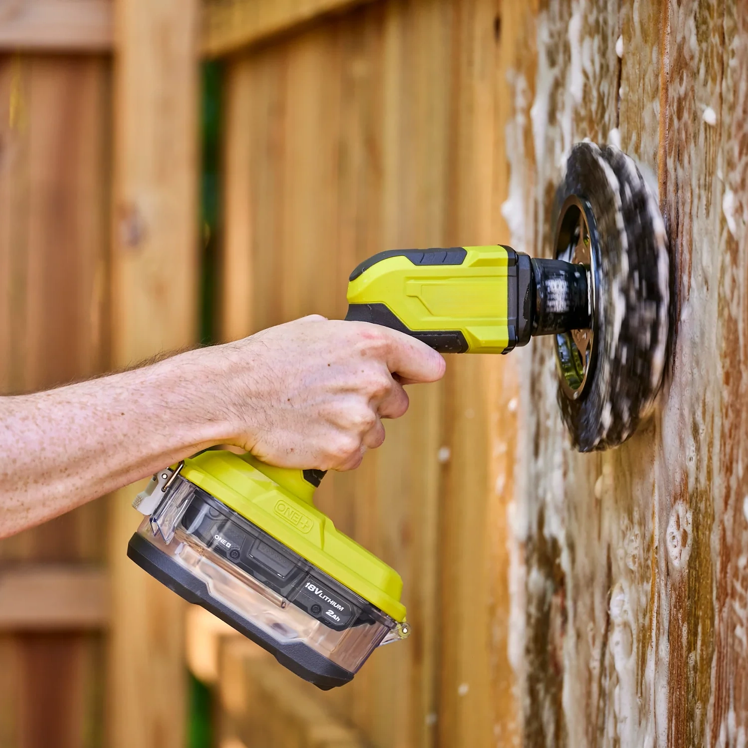 Cordless Power Scrubber – 18V