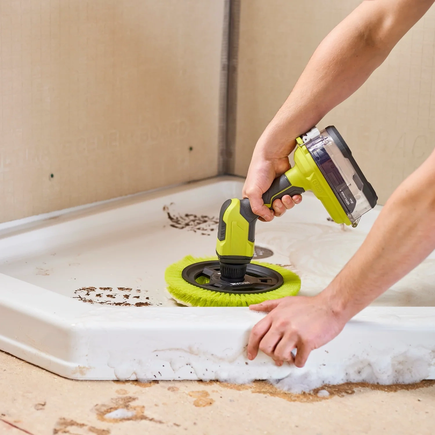 Cordless Power Scrubber – 18V