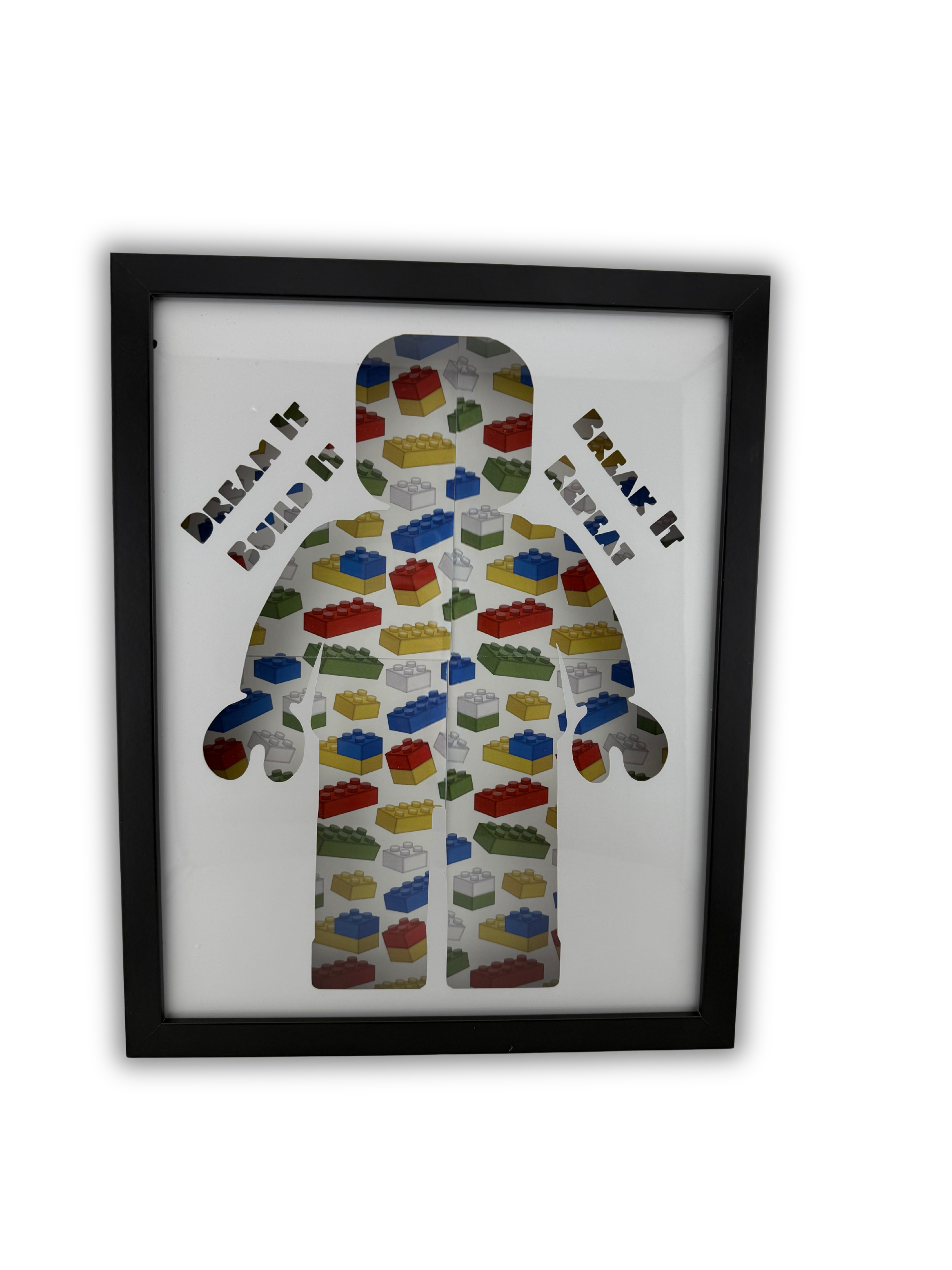 BlockVault™ – Shadowbox Organizer for Extra Building Bricks