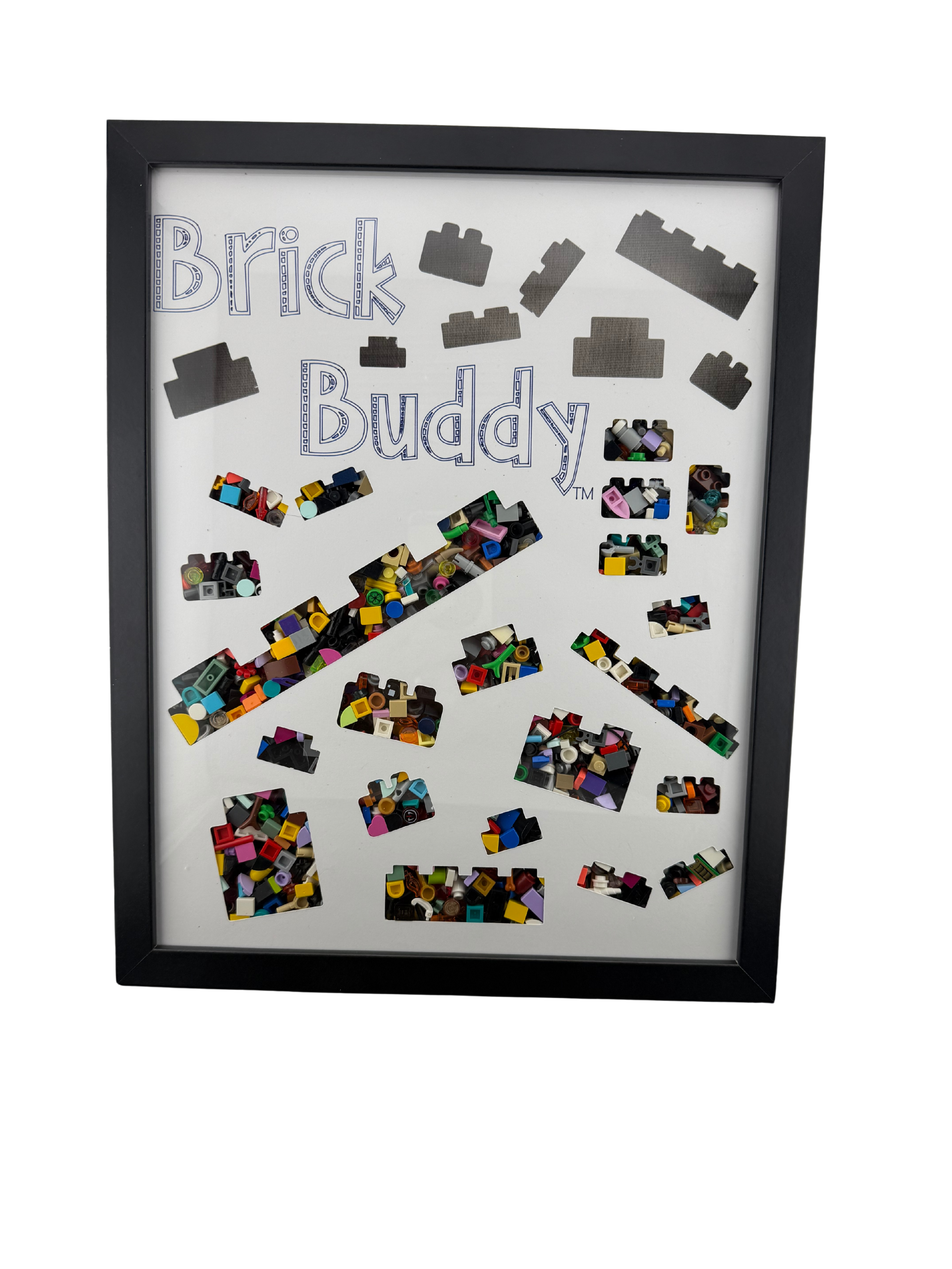 BlockVault™ – Shadowbox Organizer for Extra Building Bricks