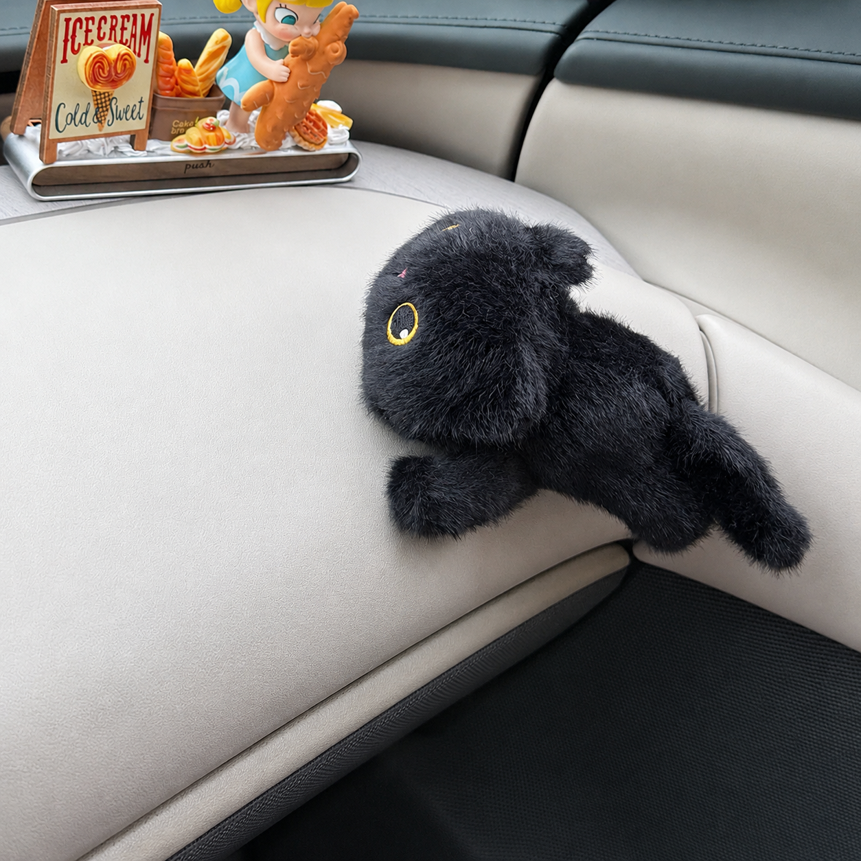 Cute Magnetic Car Plush Decor – Add Personality & Fun to Your Ride