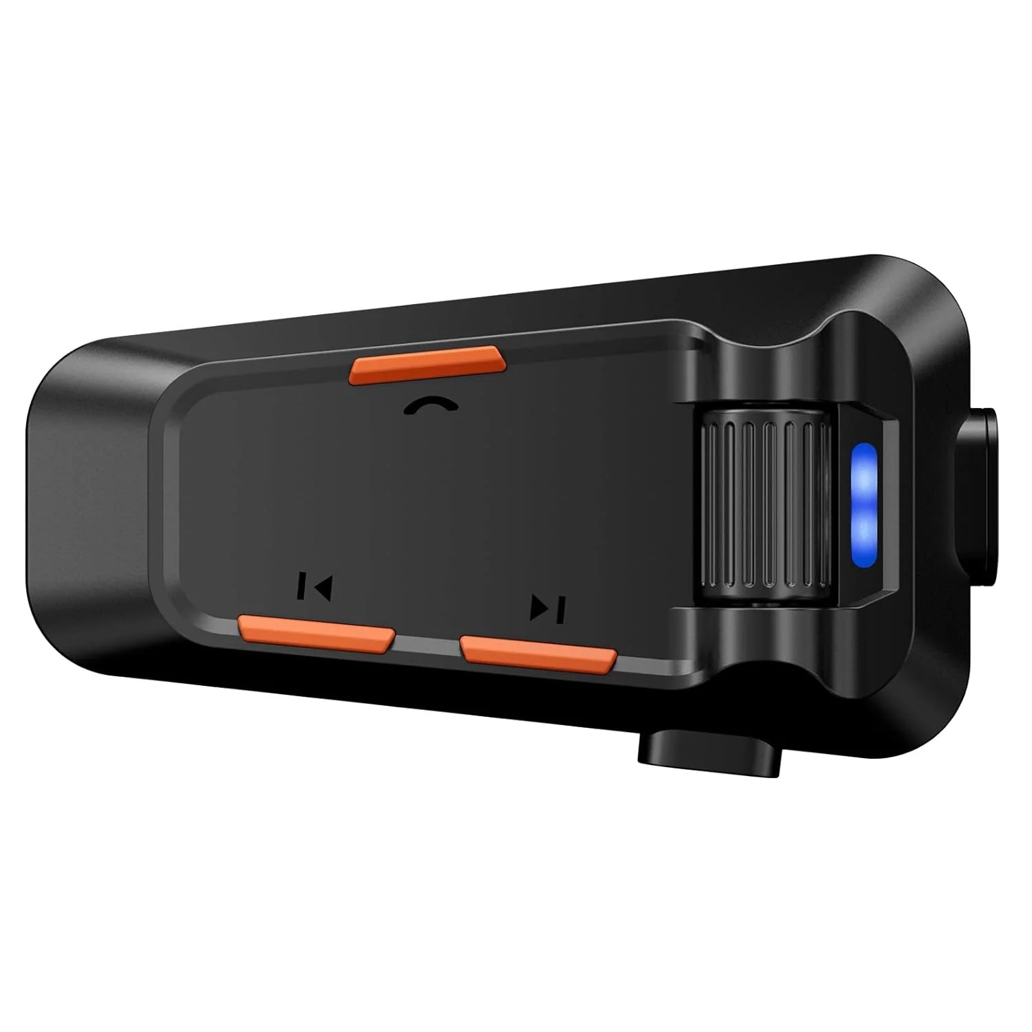 Motorcycle Helmet Bluetooth Headset with Roller Control & Waterproof Design