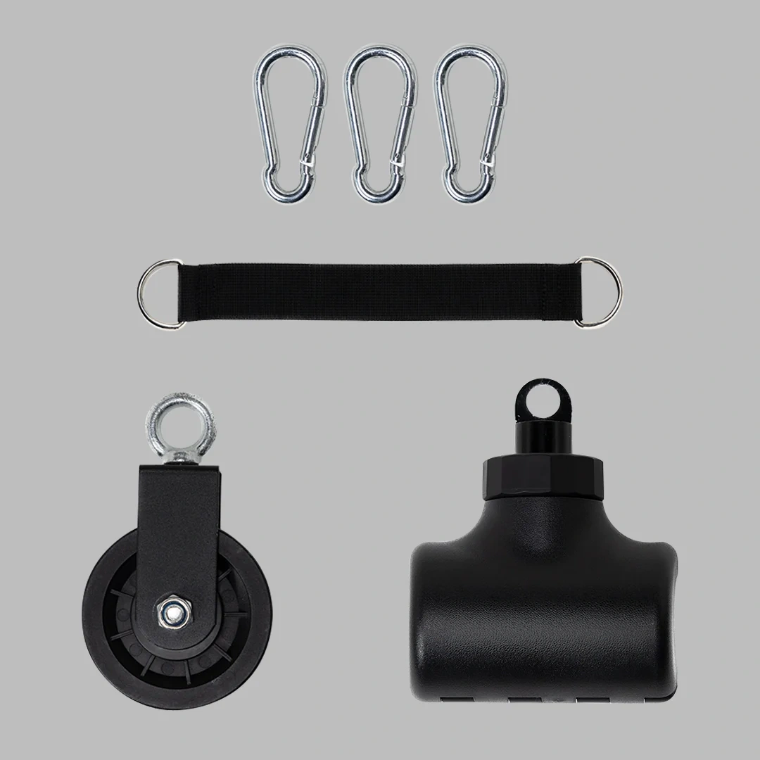 Dumbbell-to-Cable Conversion System – 100 lb Capacity, 70" & 90" Cables