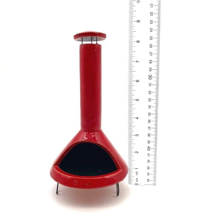 Mini Ceramic Fireplace Incense Burner – Retro Home Decor & Aromatherapy Accent Piece