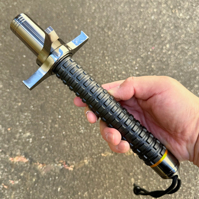 Multi-functional self-defense hiking stick