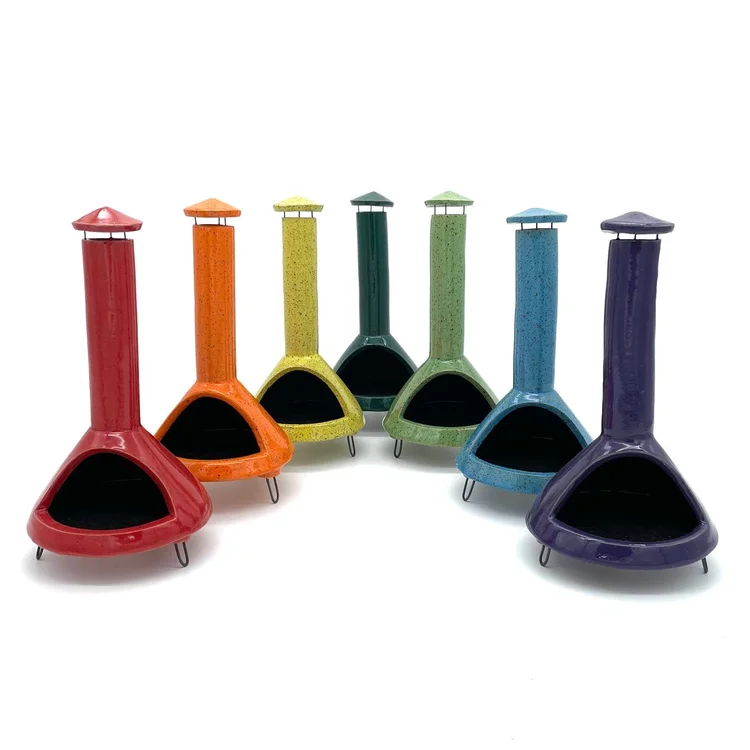 Mini Ceramic Fireplace Incense Burner – Retro Home Decor & Aromatherapy Accent Piece