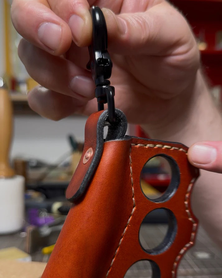 Handmade Leather Lighter Cover – Vintage Protective Case with Personalized Style