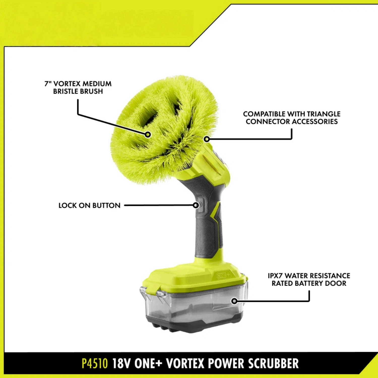Cordless Power Scrubber – 18V