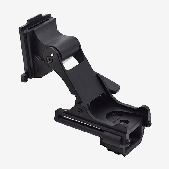 Metal Helmet Mount & J-Arm for PVS-14 – Flip-Up Auto Shutoff for Night Vision