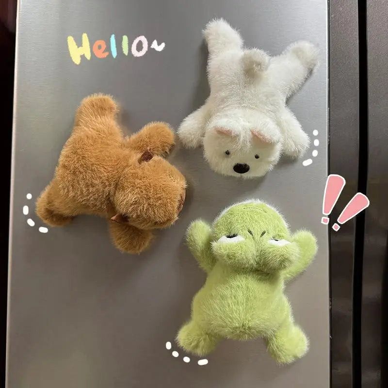 Cute Magnetic Car Plush Decor – Add Personality & Fun to Your Ride