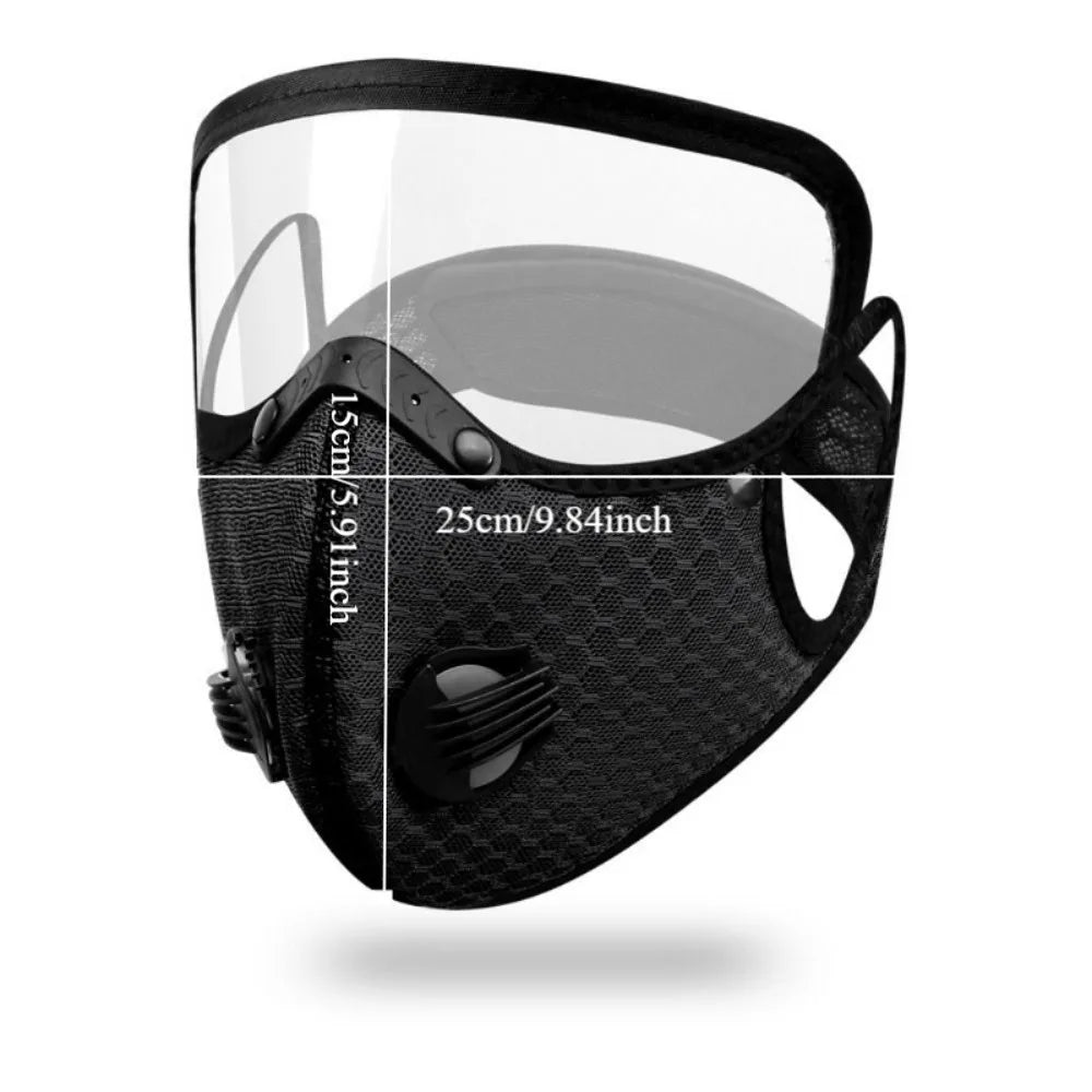 Cycling Face Mask with Goggles – Windproof Outdoor Riding Protection Gear