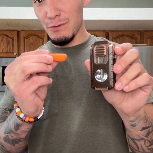 5-in-1 Butane Torch Lighter with Cigar Accessories