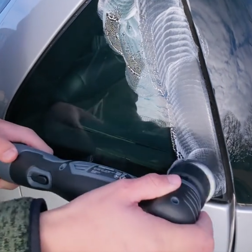 Mini Cordless Hybrid Random Orbital Polisher – Dual Stroke with 3mm/12mm