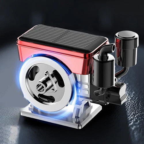 Solar-powered air purifier