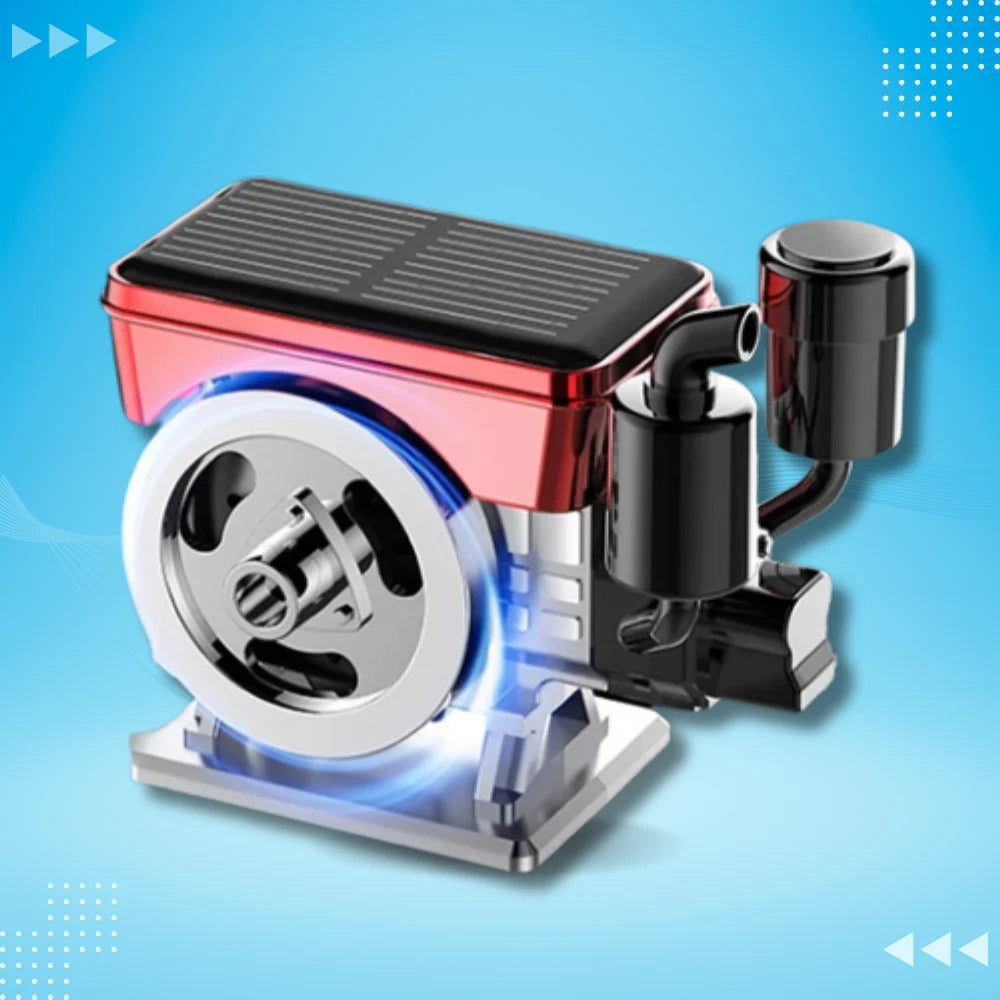 Solar-powered air purifier