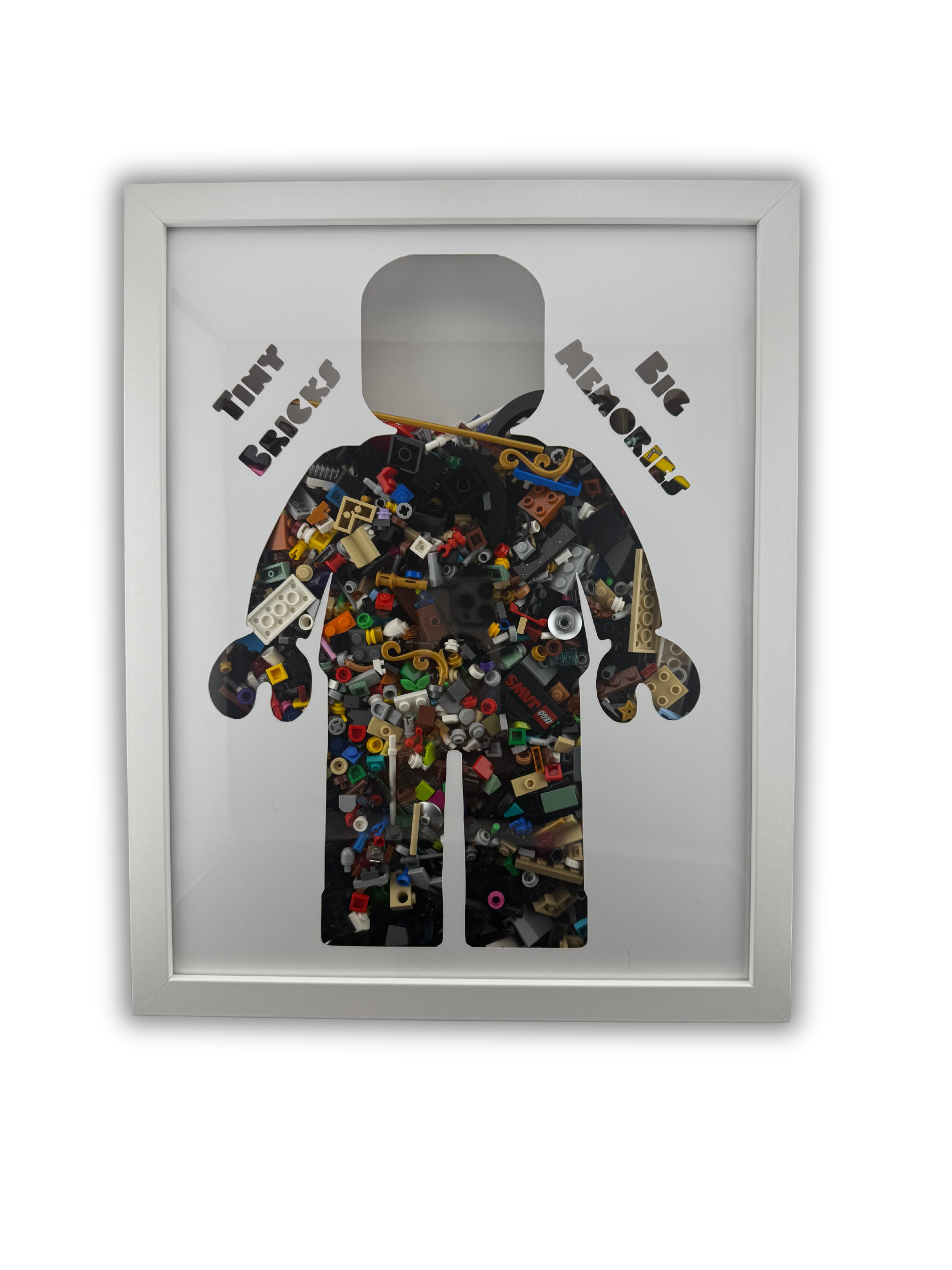 BlockVault™ – Shadowbox Organizer for Extra Building Bricks