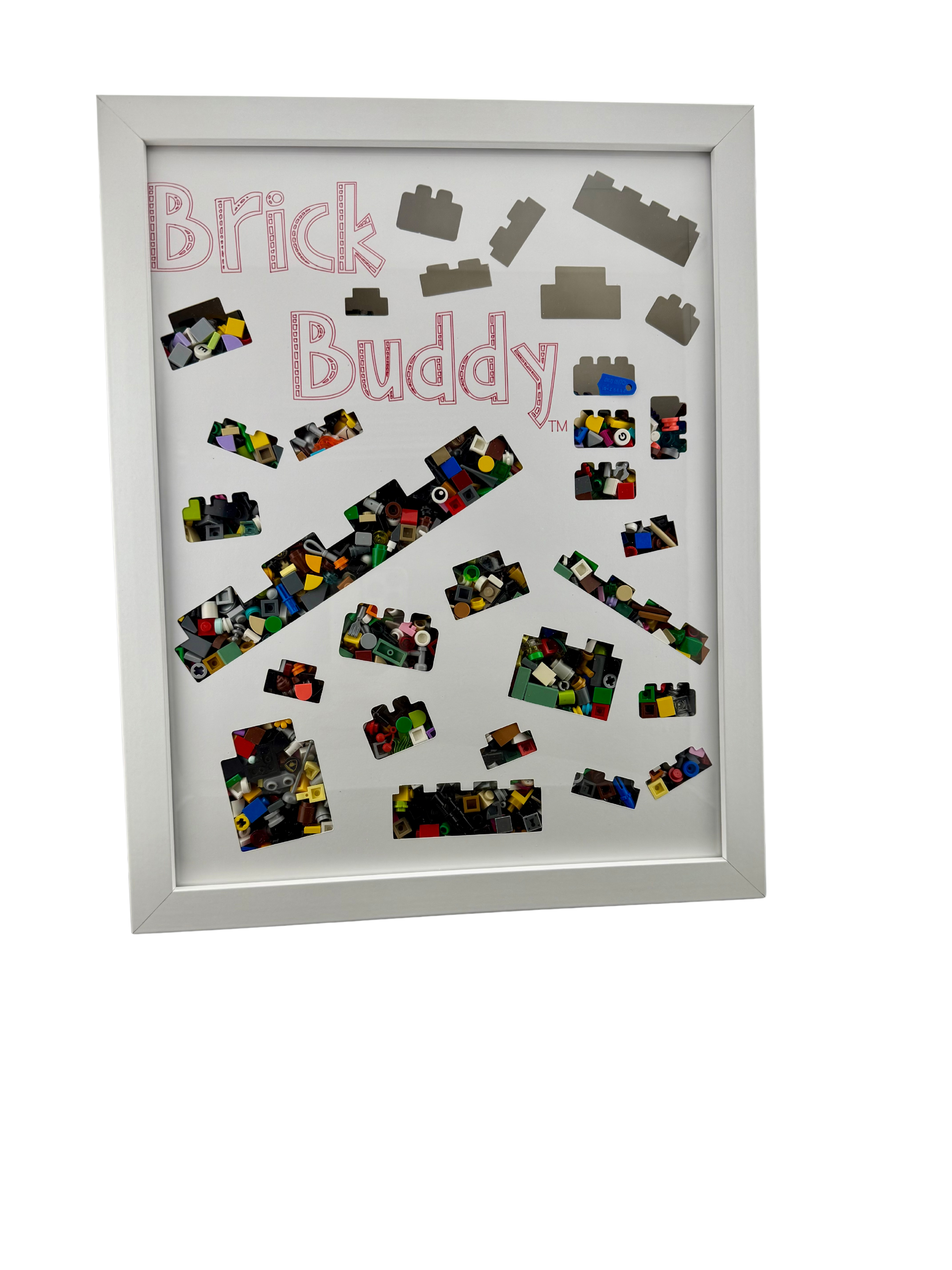 BlockVault™ – Shadowbox Organizer for Extra Building Bricks