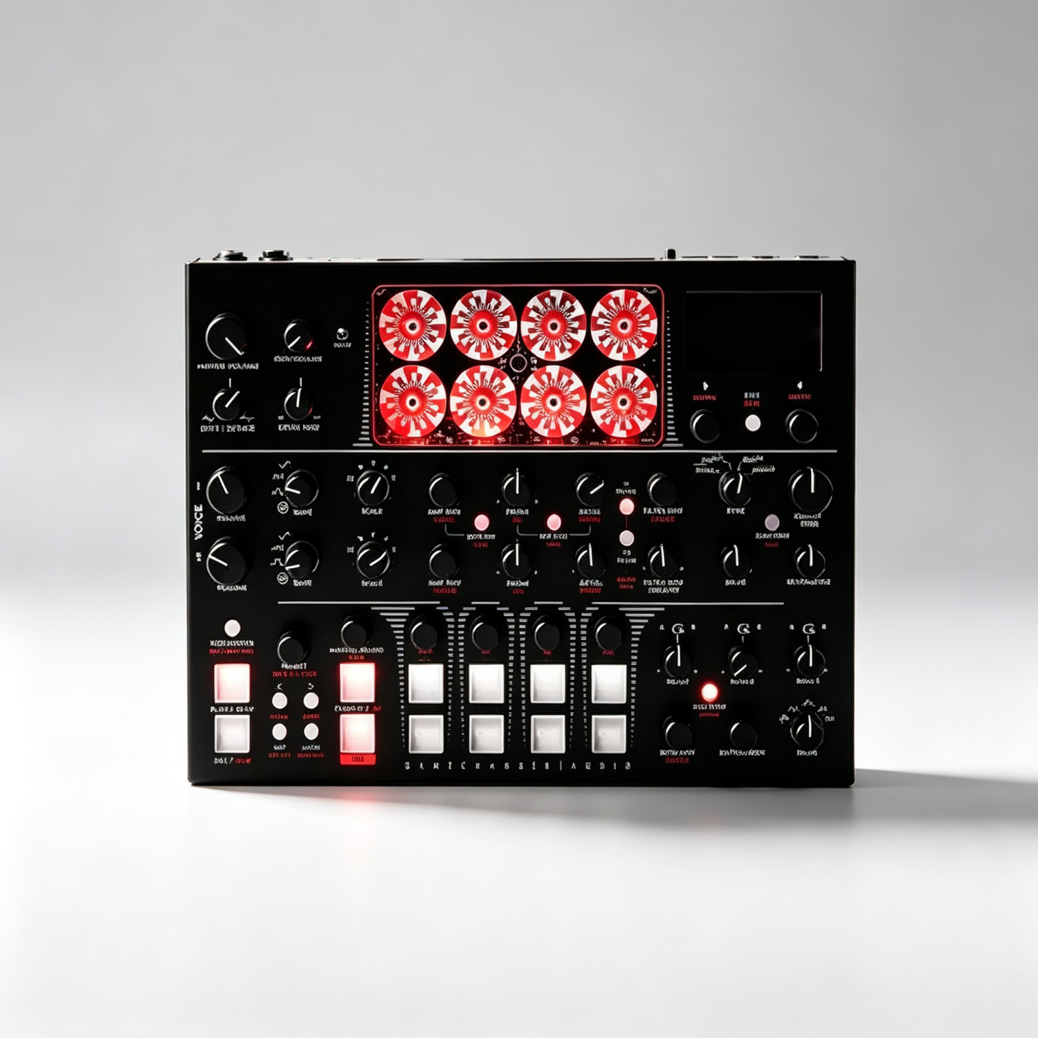 Electro-Mechanical Desktop Synthesizer, Motor-Driven Analog Synth with Unique Oscillator Engine