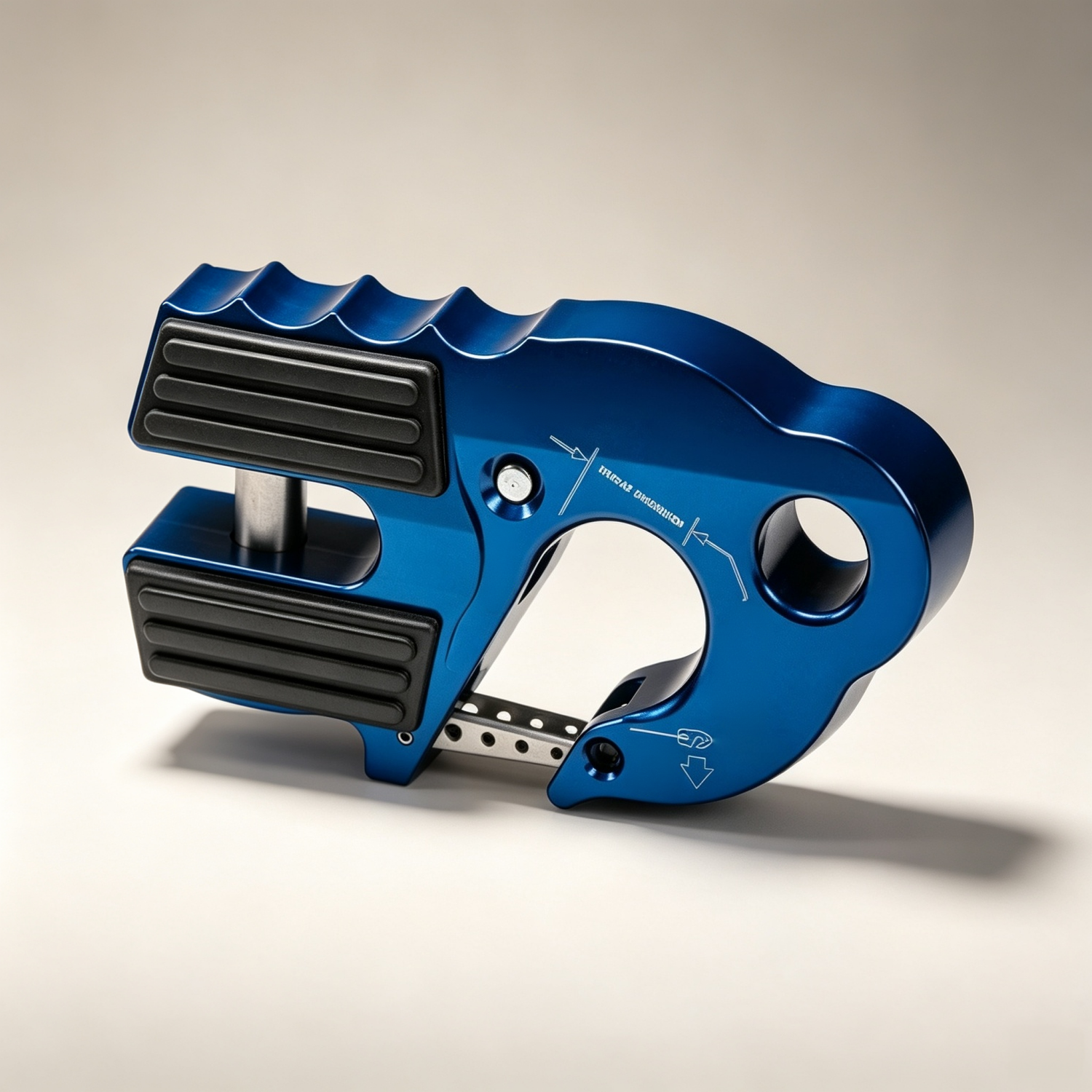 Heavy Duty Winch Hook with Closed System Shackle Mount