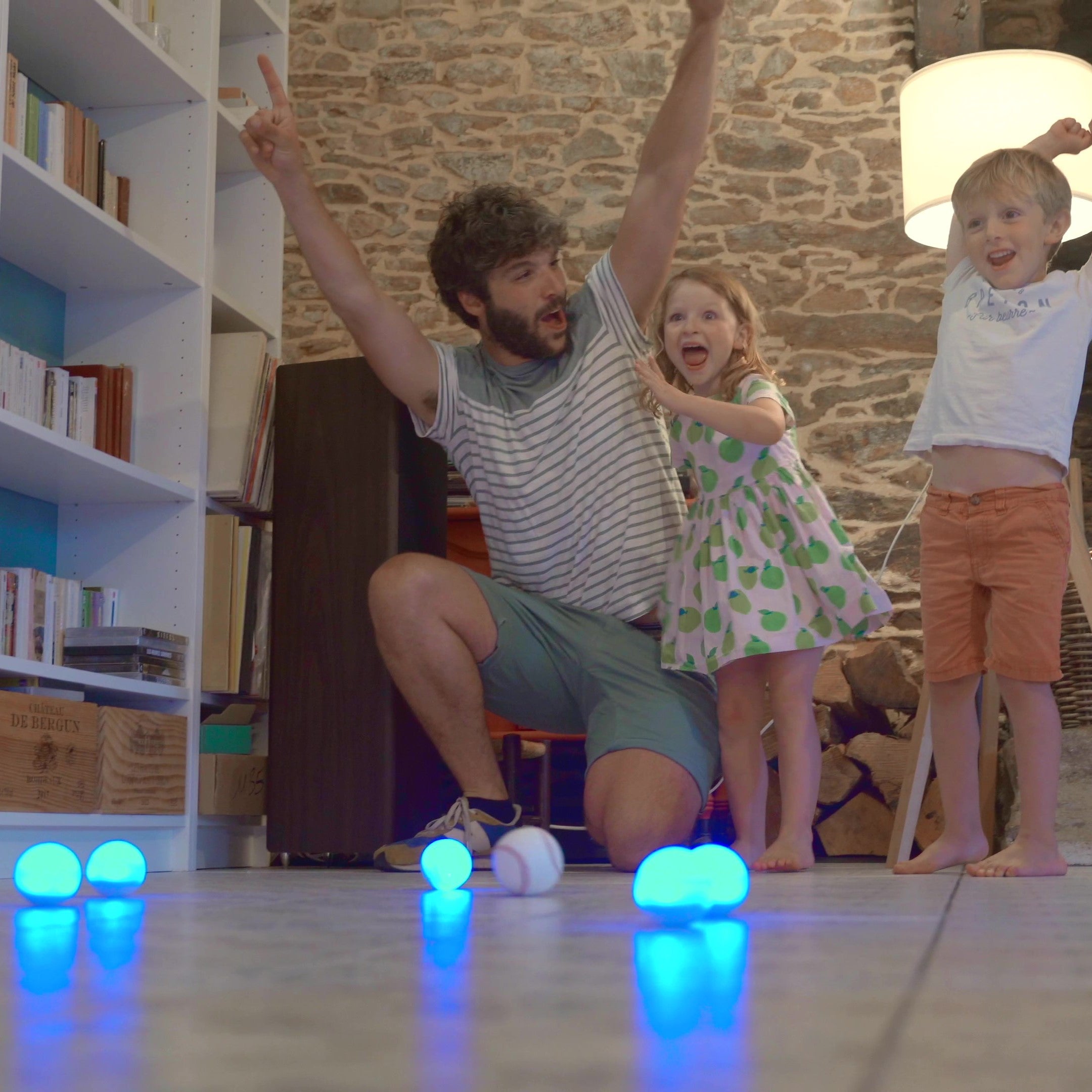 Glow Ball Challenge Game – Interactive Light-Up Family Game for Kids & Adults