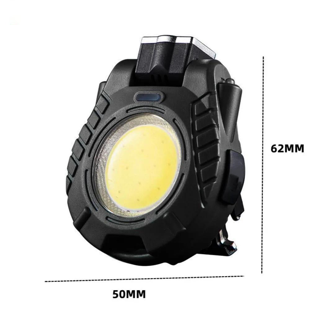 Portable Cap Clip Light – 180° Adjustable Beam Outdoor Mini Work Light